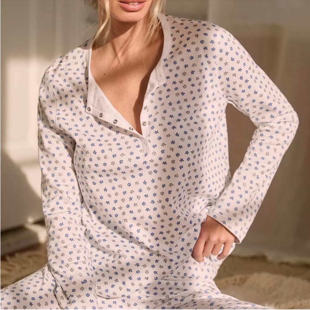 ROLLER RABBIT Starry Night Pajama Set **RARE**